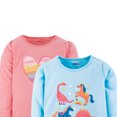 thumbnail image 2 of Playera Manga Larga Paquete de 2 Piezas en Algodón Hipoalergénico Baby Creysi AZUL 4 AÑOS, 2 of 3
