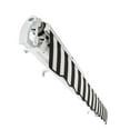 thumbnail image 4 of Awntech 20' x 10' Maui Manual Patio Retractable Awning, Black/White Stripe, 4 of 7
