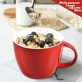 thumbnail image 4 of fMSDD 30oz Large Ceramic Mug for Coffee, Soup or Cereal, 4 of 8