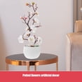 thumbnail image 2 of GOOHOCHY Decoración de ciruela artificial Flor realista Bonsái falso Flor de ciruelo falsa Simulación de flor de ciruelo, 2 of 8