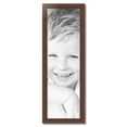 thumbnail image 2 of ArtToFrames 12" x 39" Honors Mahogany with Gold Picture Frame, 12x39 inch Brown Wood Poster Frame (WOM-5156), 2 of 7