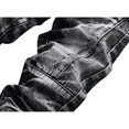thumbnail image 2 of Boy's Skinny Jeans Slim Fit Ripped Destroyed Distressed Fashion Denim Jean Pants Black 14, 2 of 7
