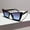 Black Frame Gradient Blue, variant on Unisex Large Frame Cats Eye Sunglasses Anti-UVA and Anti-UVB Protection PC Lens Material Sun Eyewear Outdoor Activities Sunglasses For Women And Men