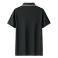 thumbnail image 3 of pstuiky Camisas de vestir de manga corta para hombre, Camisa informal de manga corta con cuello vuelto, cómoda y lisa, para hombre camisas casuales para hombre xl, 3 of 3