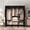 Black, variant on LISHBIE Portable Closet, Portable Wardrobe for Hanging Clothes, with 3 Hanging Rods, 6 Storage Shelves and 18 Side Pockets, Black Closet, Easy to Assemble, Sturdy and Stable