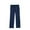 Navy, variant on Lovskoo Wide Leg Pants for Women Cotton and Linen Summer Solid Color Trendy Loose Casual Comfortable Drawstring Straight Leg Pants Olive Green