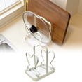 thumbnail image 3 of zhangmingg Upgraded Multifunctional Kitchen Lid Holder and Spoon Rest with Tray for Organized Cooking Space, 3 of 8