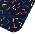 thumbnail image 3 of Rainbow Gradient American Flag Drying Mat Ultra Absorbent Microfiber Heat Resistant Countertop Protector 18"x24" Washable, 3 of 5