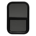 thumbnail image 1 of ToughGrade Vertical Sliding Black RV Window 15" X 22" X 1 1/2" Includes Mounting Ring and Bottom Screen| Camper Window, Replacement Trailer WIndow, 1 of 4