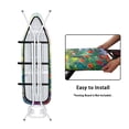thumbnail image 4 of HELLHERO Hummingbird Floral Ironing Board Cover, Soft Ironing Board Cover, Non Stick Scorch and Stain Resistant Standard Size 15x54 Inch with Elastic Edges, 4 of 5
