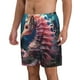 thumbnail image 2 of Balery Ocean Seahorse Traje de Baño Estilo Hawaiano para Hombre, Shorts de Secado Rápido con Bolsillos-XX-Large, 2 of 6