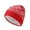 Red, variant on Winter Hats for Men Women Fashion Stocking Cuffed Skullcaps Patchwork Eskimo Hats Winter Warm Sherpa Fleece Lined Earmuff Beanies Purple Free Size
