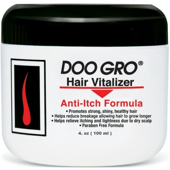 DOO GRO Hair Vitalizer Anti-Itch Fomula, 4 oz (Pack of 6)