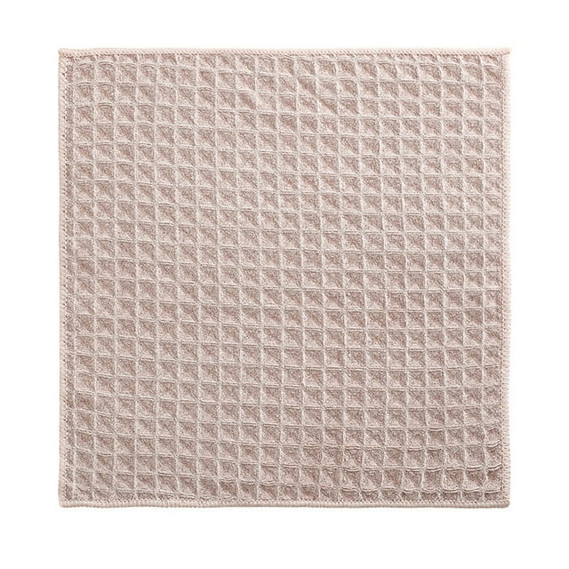 LCXmlly Cleaning Towel Cleaning Towel Water Absorption Quickdrying Waffle Texture Kitchen Supply