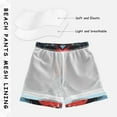 thumbnail image 6 of Boxing Gloves Boys Swim Trunks Boardshorts Swimsuit Quick Dry Board Shorts Bathing Suit 2-12T, 6 of 8