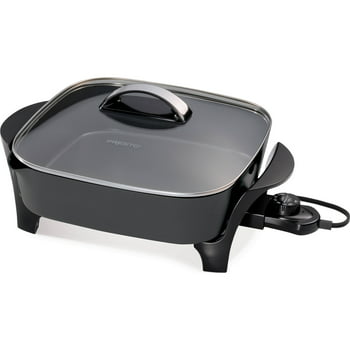Presto 12 Inch Electric Skillet with Glass Cover