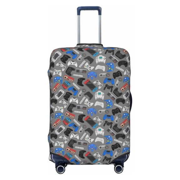 Xecao Video Game print Elastic Luggage Cover, with double-sided print , is perfect for travel, business, and daily use