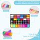thumbnail image 4 of Kit de pintura facial Pintada 42 colores para niños con blanco y negro, 4 of 7