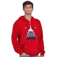 thumbnail image 5 of Zero Pucks Given Ice Hockey Sports Zip Up Hoodie Men's Women's Brisco Brands S, 5 of 6