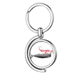 thumbnail image 1 of Baleines Nager Respirer Rotation Porte-Clés en Métal Porte-Clés, 1 of 2