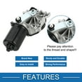 thumbnail image 4 of Motor de limpiaparabrisas frontal Unique Bargains para Chevrolet Express 1500 2003-2007 No.401047/88958135, 4 of 7
