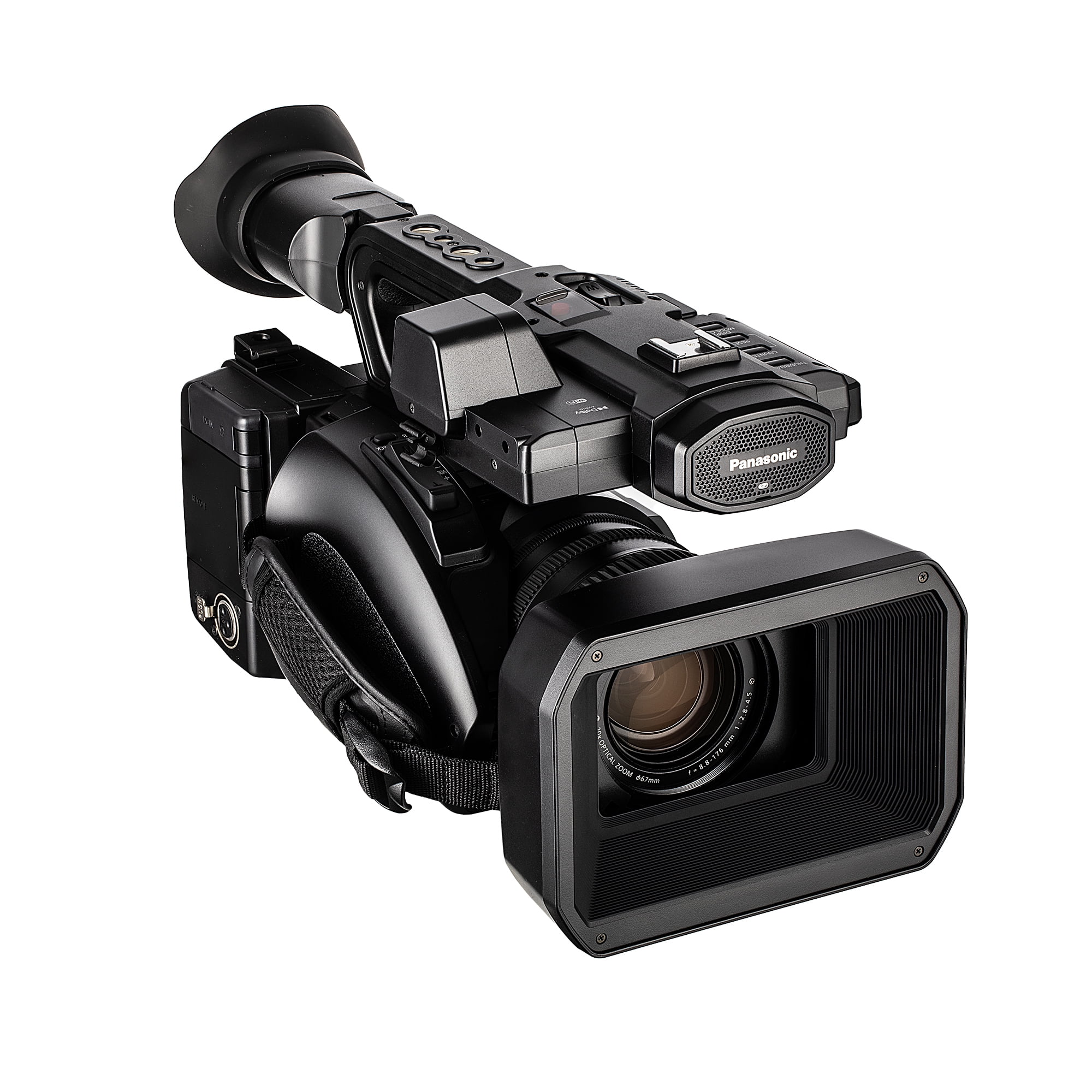 Panasonic AG-X20ED 4K Professional Camcorder, 20x Optical Zoom, UHD 60p Recording, Broadcast & Event Video Camera Bundle With 64GB Memory Card + Vivitar 67mm Graduated Color Multicoated Filter + More