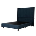 thumbnail image 3 of Box Base Cama Individual + Cabecera Nizza Azul Marino Dicasa Rivo, 3 of 8
