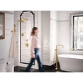thumbnail image 4 of Moen 3887EPBG Modern Eco-Performance Handshower Handheld Shower with 30-Inch Slide Bar and 69-Inch Metal Hose, Brushed Gold, 4 of 5
