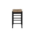 thumbnail image 4 of Home Square Sq Rush 24" Stationary Counter Stool in Black - Set of 2, 4 of 6