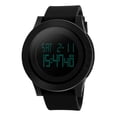 thumbnail image 1 of MasteelfCA Man's Simple Design Waterproof LED Digital Electronic Wrist Watch Multifunction Military Quartz Watch (Black), 1 of 4