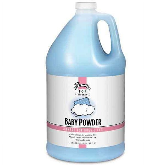 Baby Powder Pet Shampoo Gentle Sensitive Mild Fomula Dog Cat Grooming Bathing (Gallon)