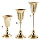 thumbnail image 4 of Advancent Jarrón de centro de para boda, fiesta, comedor, decoraciones de mesa, soporte de de flores alto, arreglo, suministros para el hogar Decoración del hogar Oro METRO Advancent HA008315-02B, 4 of 6