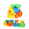 thumbnail image 2 of Take Apart Toys Train Airplane Removable Toy Vehicles Construction Toys Buildable Toys with Tools, 2 of 6
