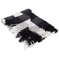 thumbnail image 1 of Design Imports CAMZ38505 Black & White Buffalo Check Blanket Throw, 1 of 2