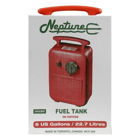 Neptune 6-Gallon Fuel Tank, Red
