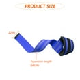 thumbnail image 2 of Weight Lifting Straps- Wrist Straps For Weight Lifting, Deadlifting, Exercise, Strength Training - blue, 2 of 5
