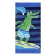 thumbnail image 1 of Toalla de playa de algodón con patrón de dibujos animados REGALWOVEN, toallas ligeras de secado rápido para la piscina azul 32' x 64', 1 of 7