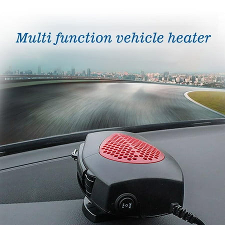 

Fjofpr Car Heating Fan 12V Small Car Heater Car Windscreen Defrosting Defogging Device Heaters