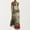 Dark Gray, variant on Sexy Sundresses for Women Fashion V-Neck Sleeveless Summer Evening Party Printing Ladies Pocket Vest Long Dress Western Dresses To Wear With Boots on Clearance
