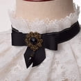 thumbnail image 2 of BLESSUME Lolita Neck Collar Elizabethan Ruff Gothic Lace Neck Ruff Collar (White 2), 2 of 6