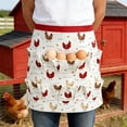 thumbnail image 6 of Chicken Egg Collecting Apron,12 Deep Pockets for Hense,Duck,Goose Eggs, 6 of 7