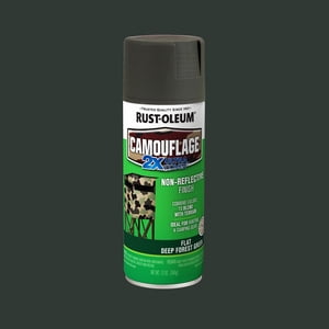 Rust-Oleum Camouflage 2X Ultra Cover Flat, Forest Green