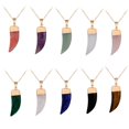 thumbnail image 3 of HLONK Natural Amethyst Crystal Pendulum 12 Facet Reiki Charged, 3 of 11