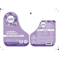 thumbnail image 3 of Clean Roots Lavender Laundry Detergent, EcoGarantie Certified 100% Organic & Natural, Dermatologically Tested & Approved, Scented with Organic Lavender Essential Oil - 55 Loads, 92.9 fl. oz (2.75 L), 3 of 5