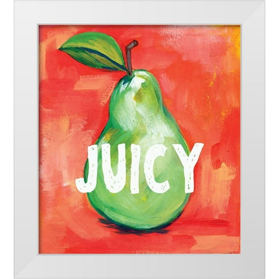 Seay, Anne 26x29 White Modern Wood Framed Museum Art Print Titled - Juicy