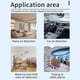 thumbnail image 3 of Tuya WiFi Air Quality Meter HCHO TVOC Carbon Monoxide CO2 PM2.5/10 Tester Portable Temperature Humidity Detector White, 3 of 5