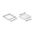 thumbnail image 2 of 8 Pack Square Furniture Caster Cups, 1-7/8" Plastic Furniture Pads, 2 of 7