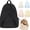 Black, variant on Spacious Angel Wings Backpack, Lightweight Waterproof Nylon Travel Bag Multi-Pocket No pendant