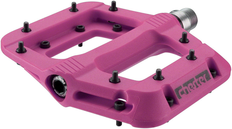 RaceFace Chester Mountain Bicycle MTB Bike Pedals Purple Pair 