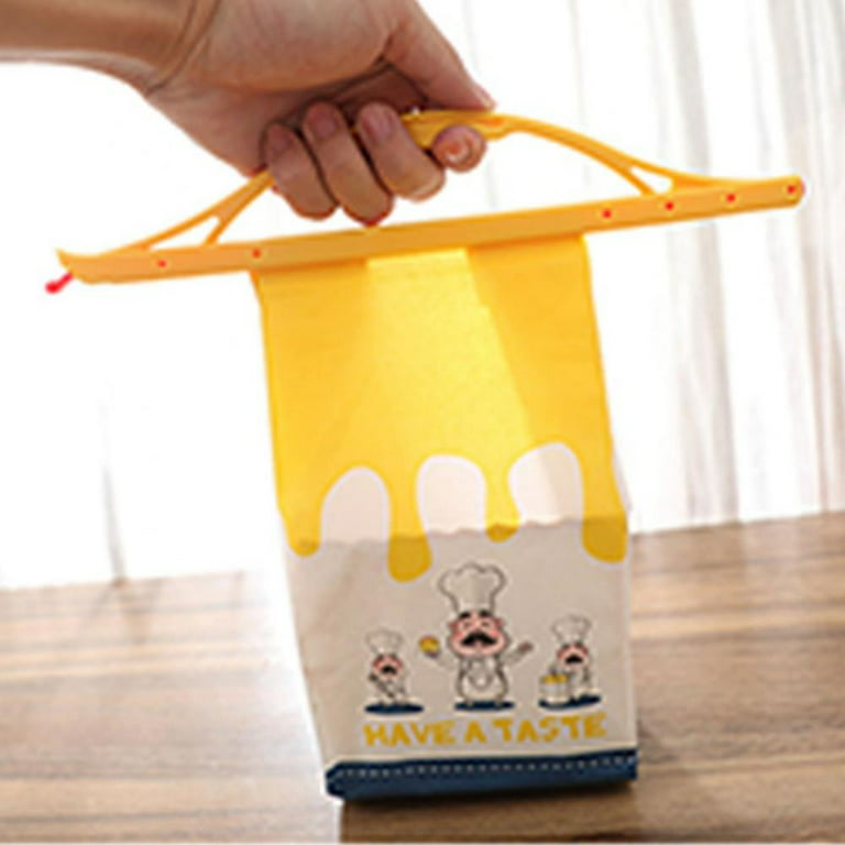 3 Pieces Bag Clips for Bags Plastic Bag Sealer with Handle, Bag Sealing  Clips for Open Bags Clips for Food Packages (Random Color, 11 inch) 